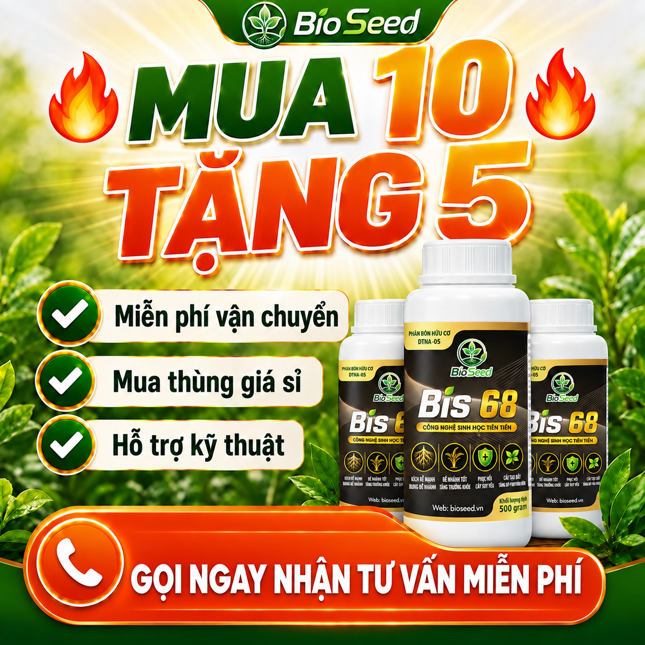 BioSeed - kích rễ, bung đọt